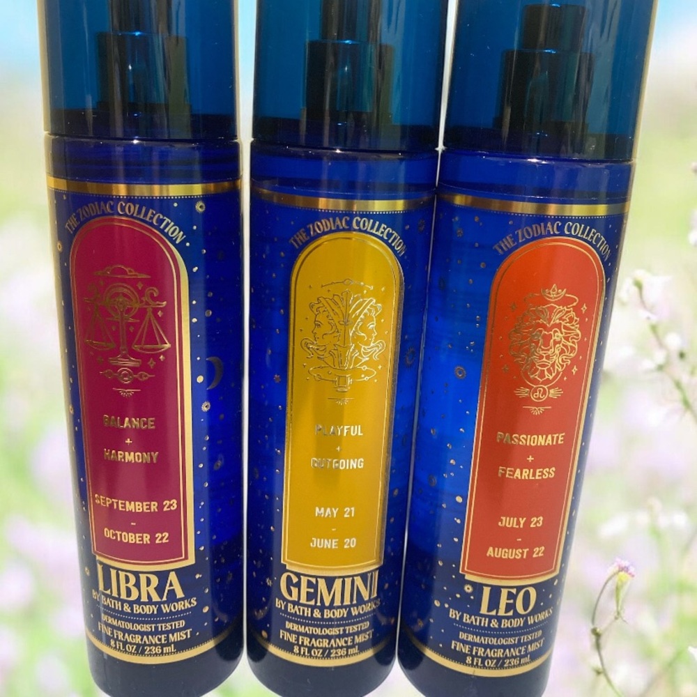 Bath & Body Works Zodiac Collection Fragrance Trio
